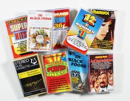 9 alte Kassetten De Bläck Föös, James Last, Super Hits....