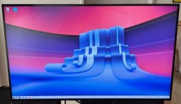 Dell U2717D 2560x1440 60Hz, power+extension cables incl.