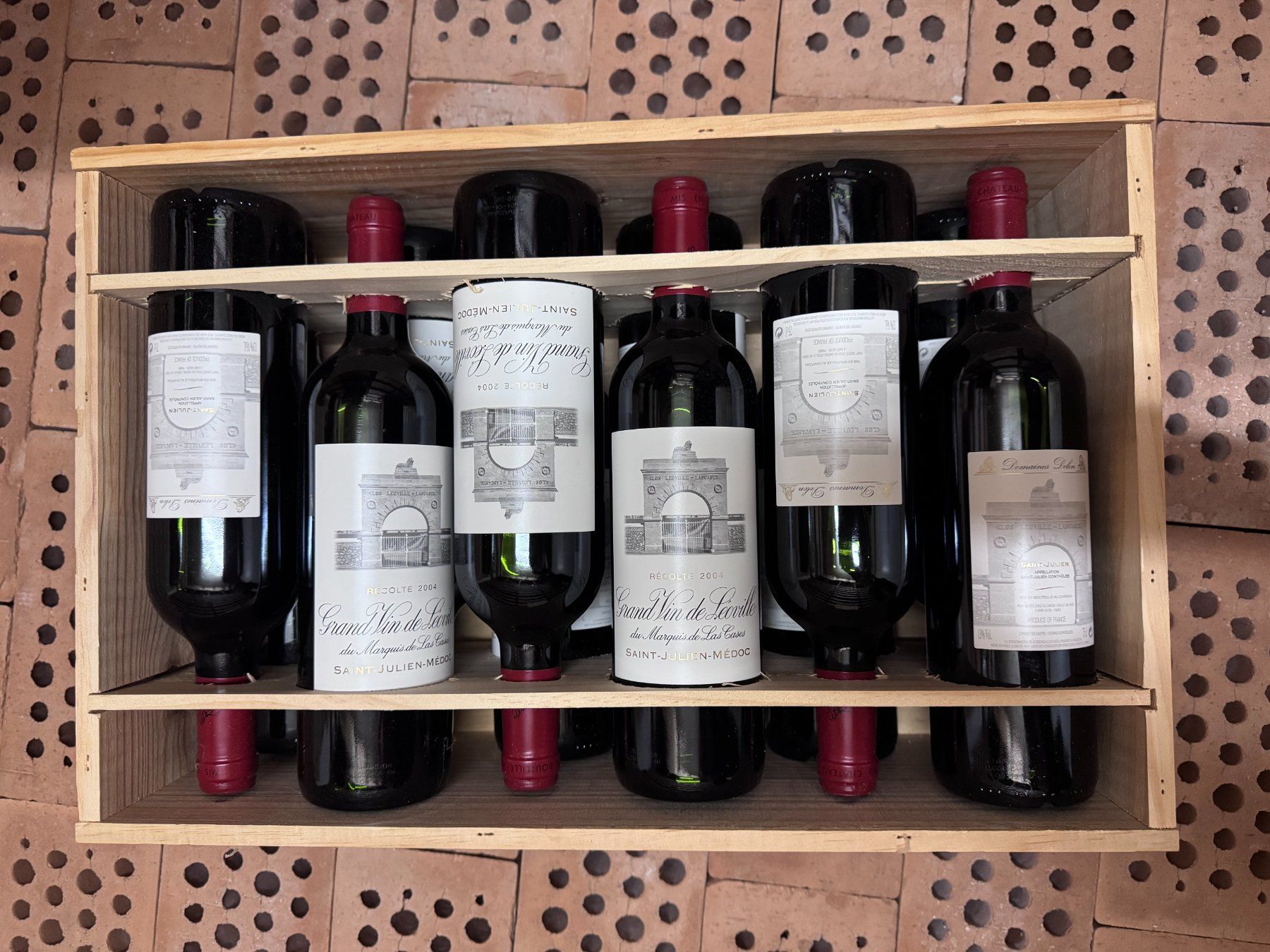 Vino: *** Top Léoville Las Cases 2004 *** – Nuovo e nell'imballaggio originale da Choëx venduto da 7mat 2