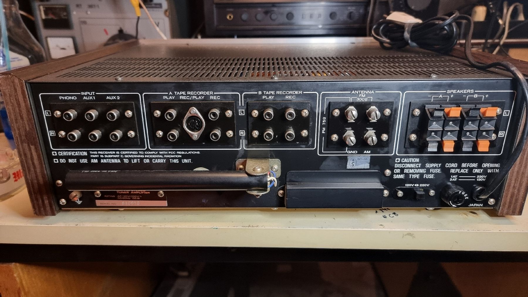 Kenwood Receiver: Kenwood KR-4050 Stereo Receiver – Gebraucht aus Schöfflisdorf von Silvervintage.CH 8