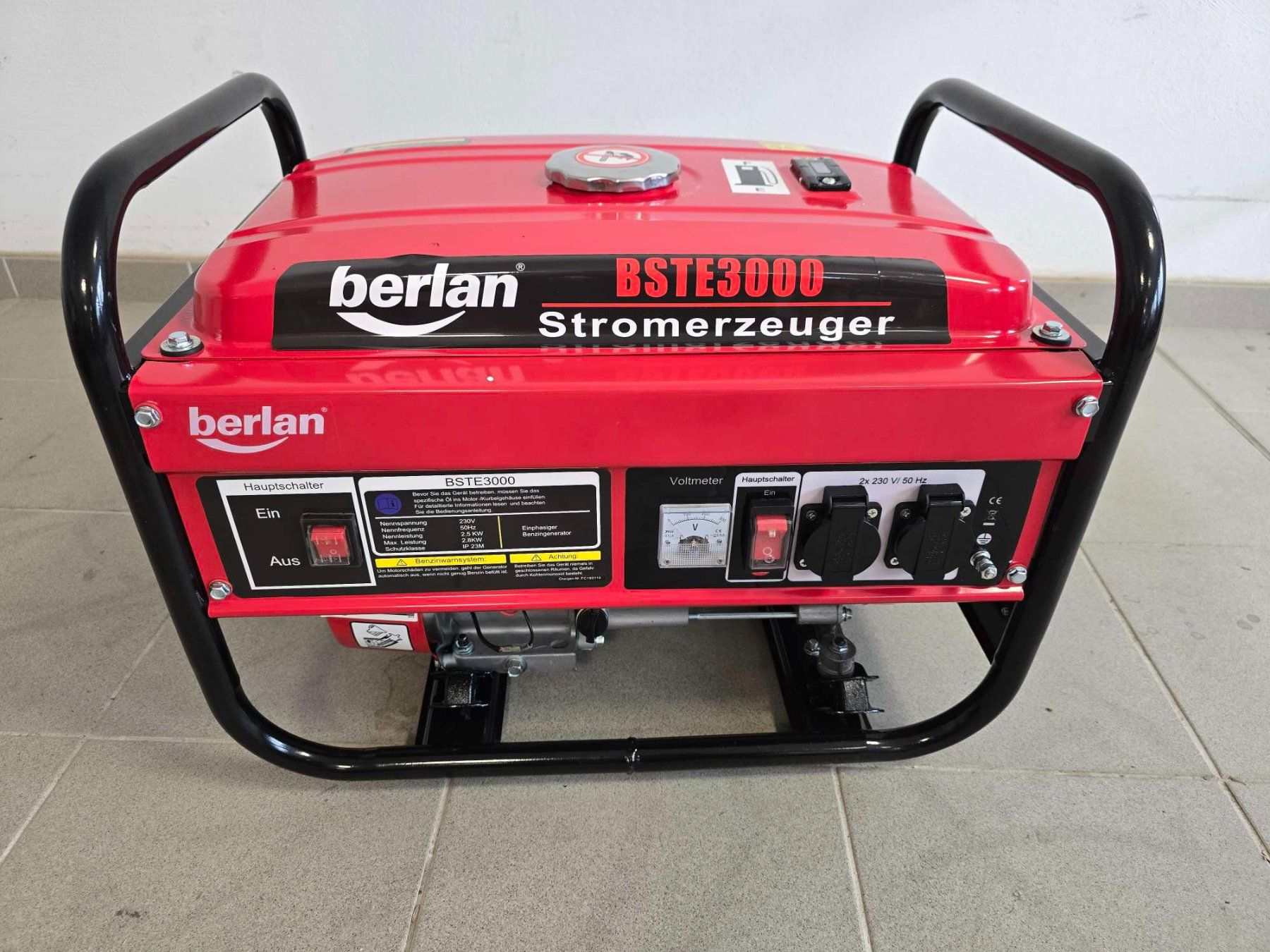 Generatori di corrente: 2800 Watt Stromerzeuger Notstrom Generator Notstromaggregat – Nuovo (secondo la descrizione) da Baar venduto da Werkzeugzentrum 1