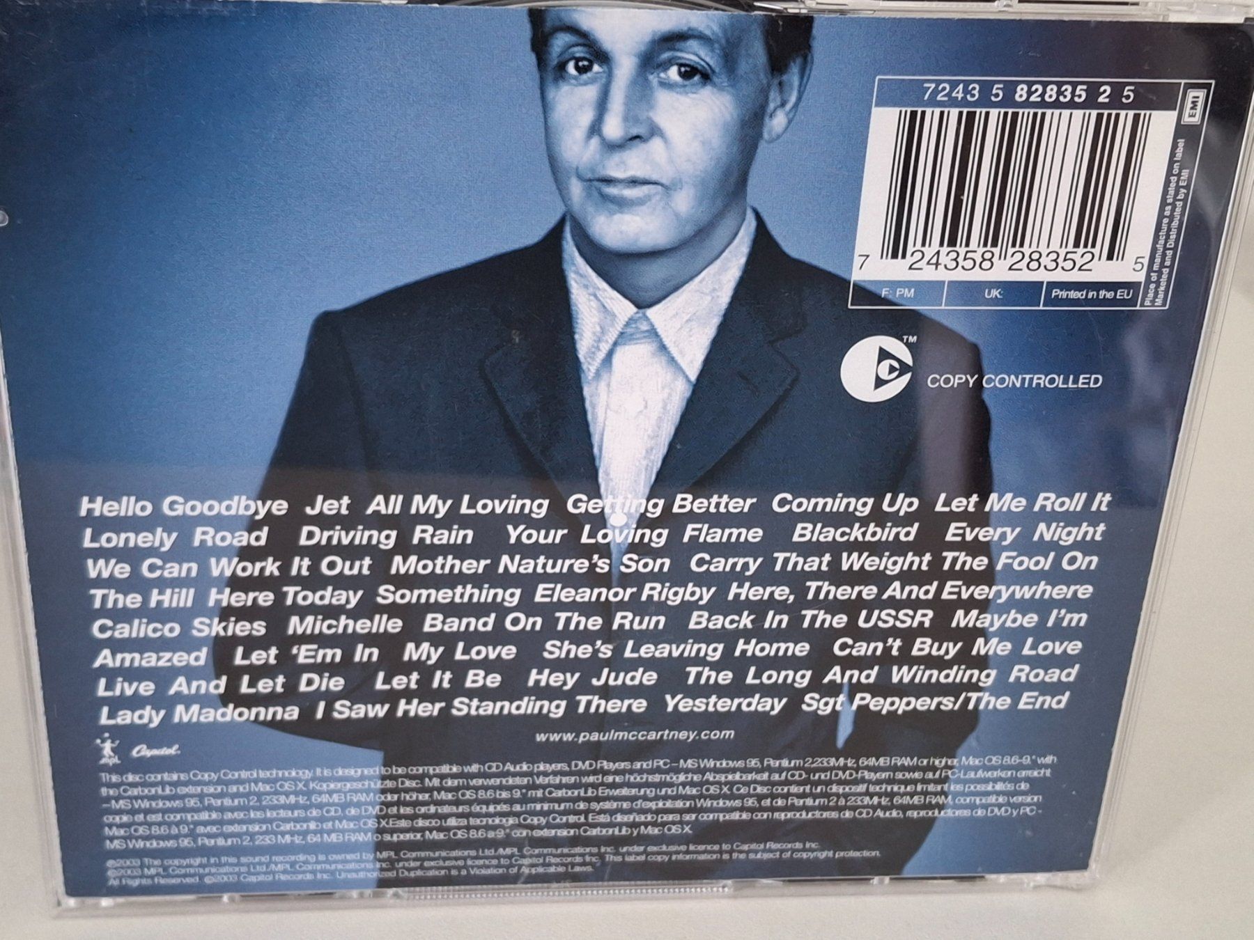 CD: 2CD Paul McCartney - Back in the World Live – Usato da Aarberg venduto da Jackup1 1