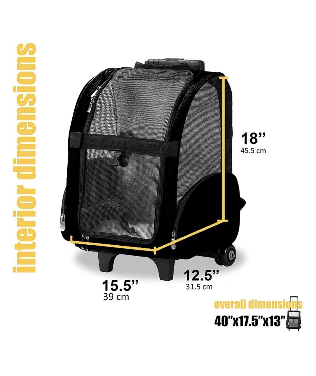 Taschen: Kopeks Backpack with wheels for Pets – Gebraucht aus Herrliberg von Tubalp
