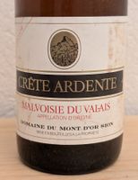 MALVOISIE DU VALAIS CRETE ARDENTE DOM. MONT D'OR SION 1988