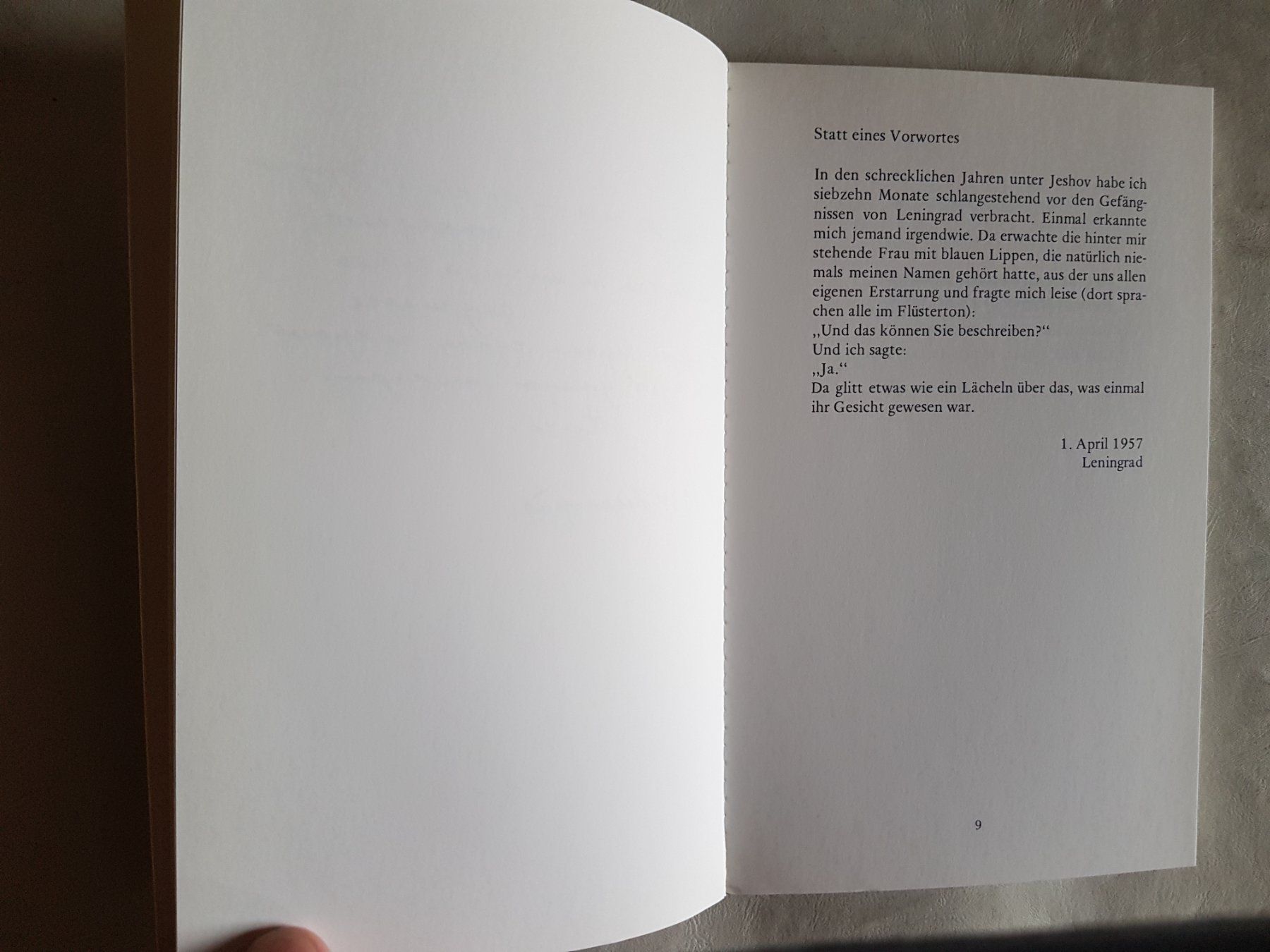 Libri: Anna Achmatowa - Requiem - 1987 Oberbaum Verlag – Usato da Walterswil BE venduto da Lonitti 7