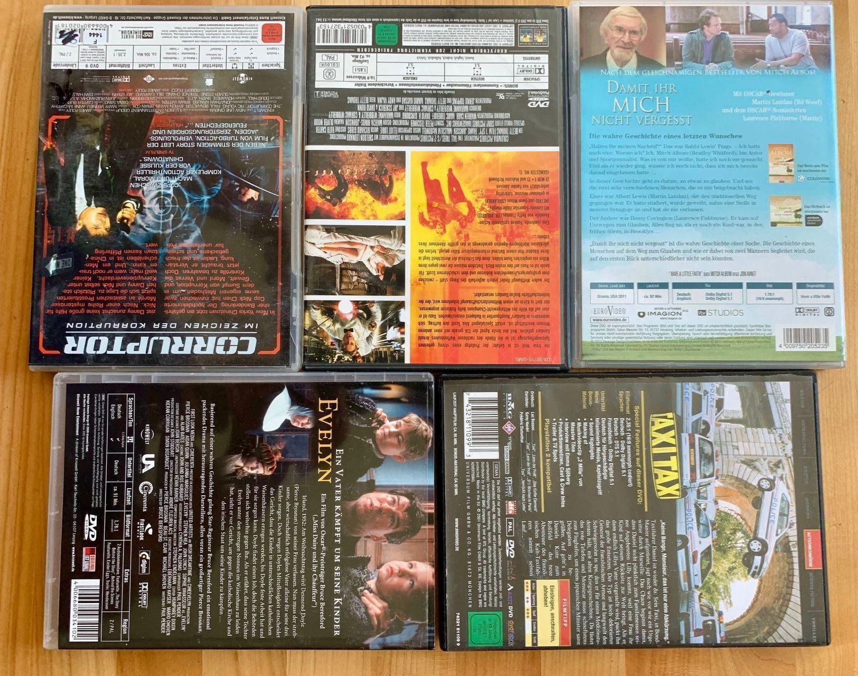 Alle DVDs: DVD 5 Stück – Gebraucht aus Zürich von ruedigg 1
