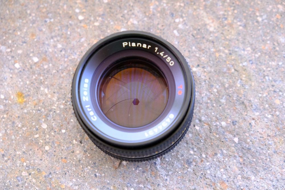 CARL ZEISS PLANAR 50mm f1.4 Contax/Yashica Bajonett | Kaufen auf 