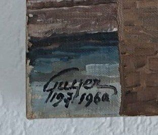 Gemälde: Gemälde von Walter Guyer – Gebraucht aus Schindellegi von Etzelkulm 1