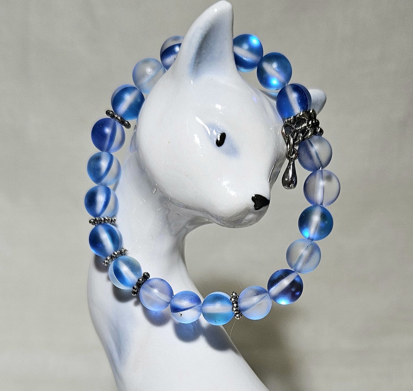 Bracciali & Braccialetti: blaue Kristall Armk. - Spendenaktion – Nuovo (secondo la descrizione) da Unterkulm venduto da Nachtigall 1