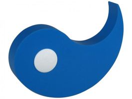 Türstopper FLUX, Türkeil blau
