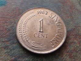 SINGAPOUR  1  Cent  1982