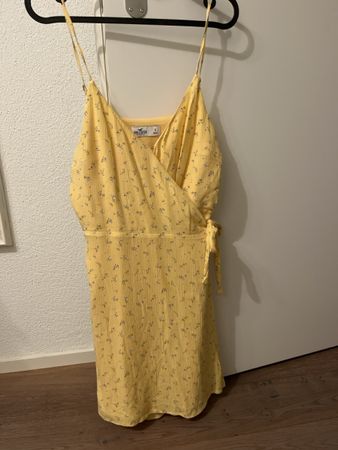 Hollister Sommerkleid Gelb Geblümt Grösse S - Neuwertig!