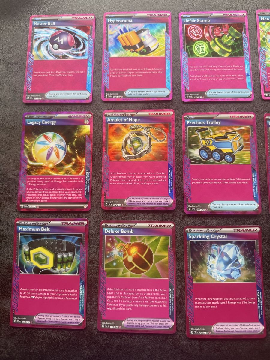 Pokémon Sammelbilder & Trading cards: 14 x seltene Trainerkarten – Gebraucht aus Kaiseraugst von 420n 1