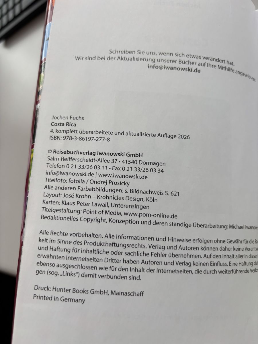 Libri: Reiseführer Costa Rica – Usato da Winterthur venduto da ral_tr8b 2