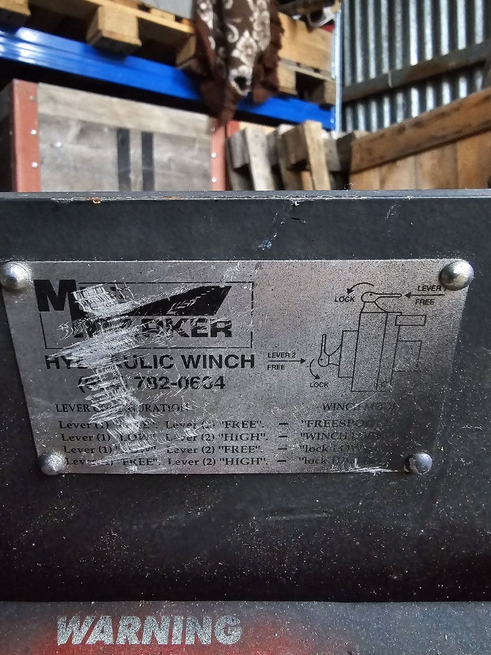 Altro per stoccaggio & trasporto: treuil hydraulique mile marker – Usato da Champéry venduto da hus_7wmz 3