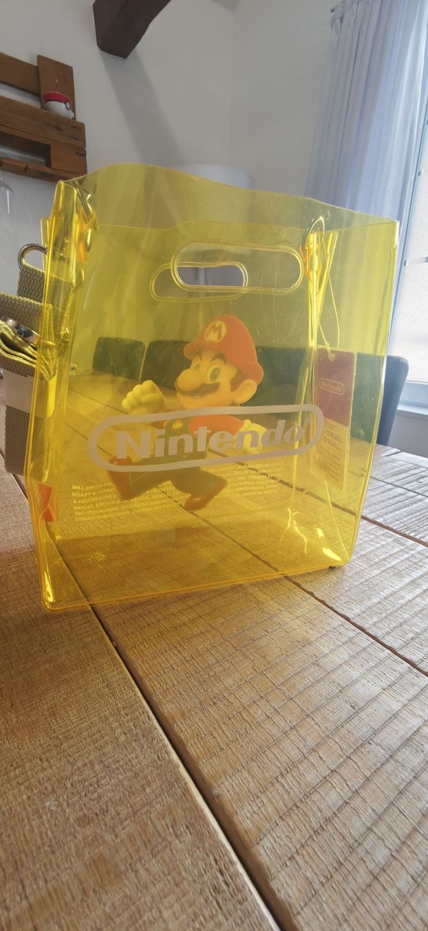 Borse: Super Mario - Transparent / Plastik Tasche mit Schlaufe – Nuovo (secondo la descrizione) da Romanshorn venduto da Gaming-Anime_StoreCH 3