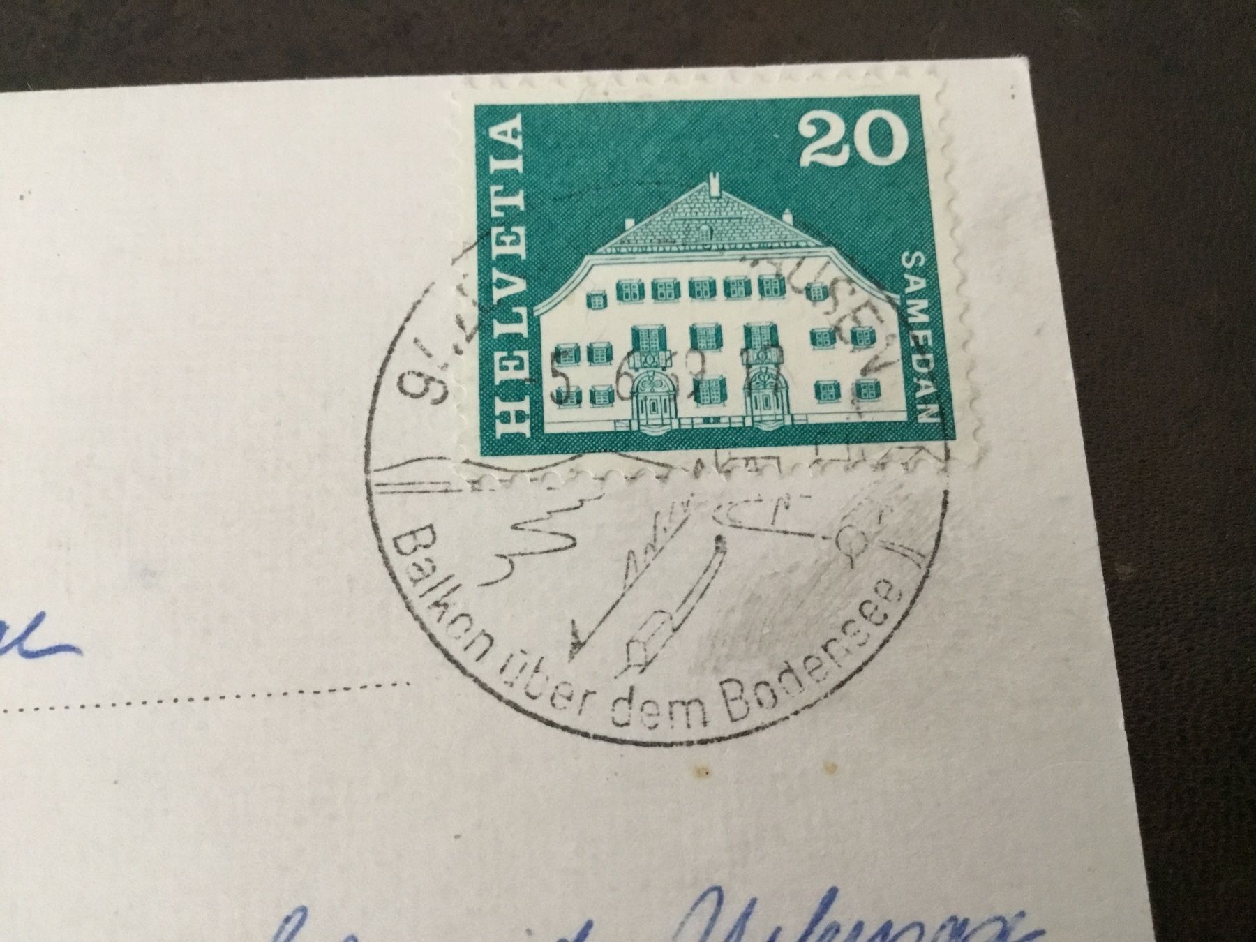 Cartoline postali: Walzenhausen, Sonnenblick-Brunnen – Usato da Kerzers venduto da Georges3210 2