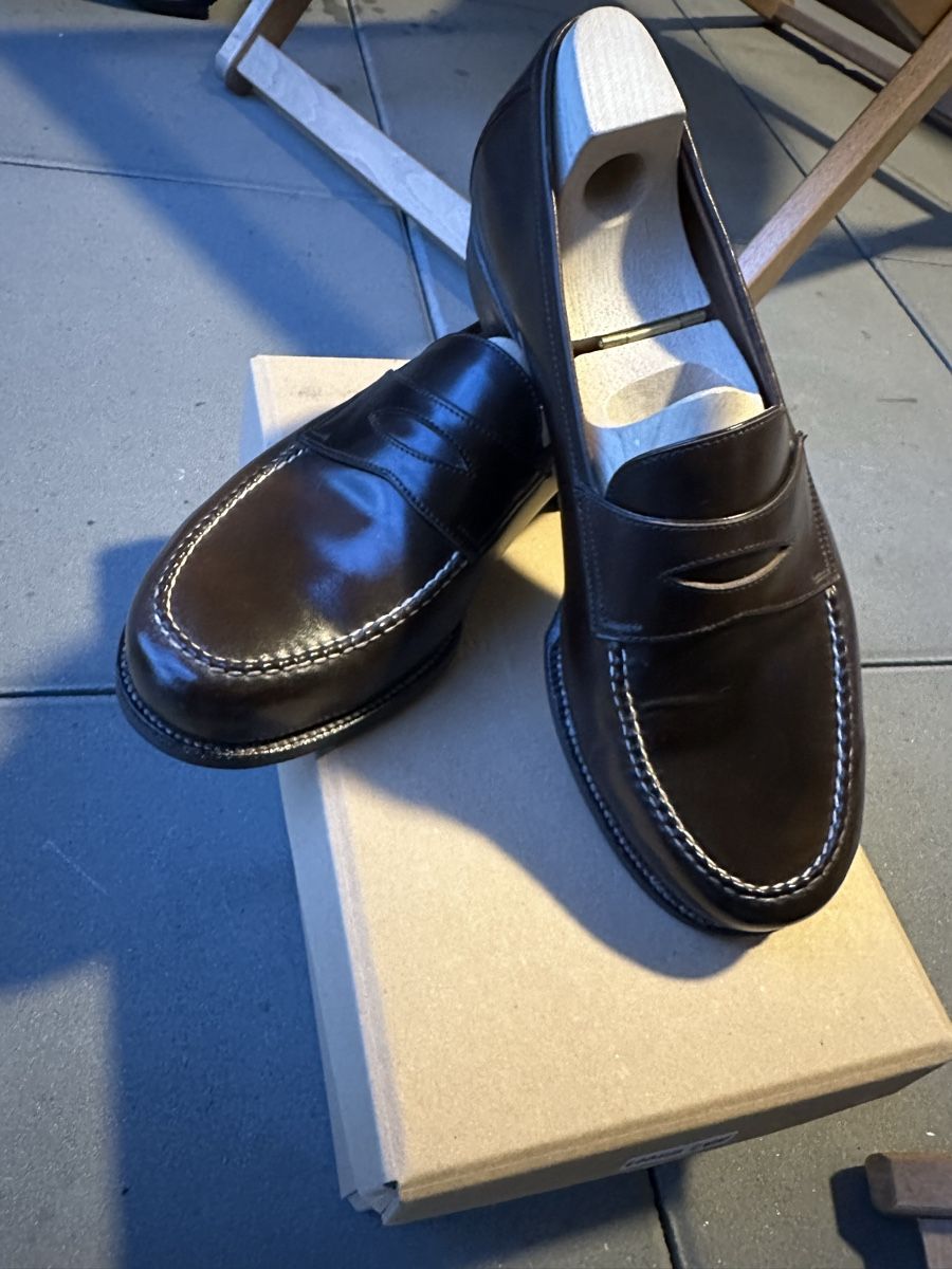 Scarpe da uomo: Cordovan Penny Loafers UK8/ EU42 – Usato da Männedorf venduto da alexzh007 4