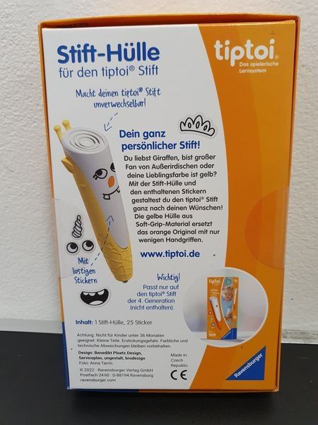 Tiptoi Giocattoli: Neu - Tiptoi - Stift-Hülle - gelb – Nuovo e nell'imballaggio originale da Dagmersellen venduto da Jarsetz_Restposten 1