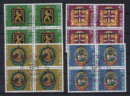 1983  Pro Patria Viererblocks 14955
