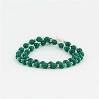 Katzenauge smaragdgrün Cat Eye Emerald Edelsteinkette