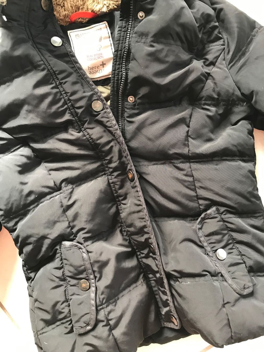 Giacche & Cappotti: Winterjacke 164 Windjacke schwarz mit Kapuze – Usato da Grüningen venduto da kleiderstar 2
