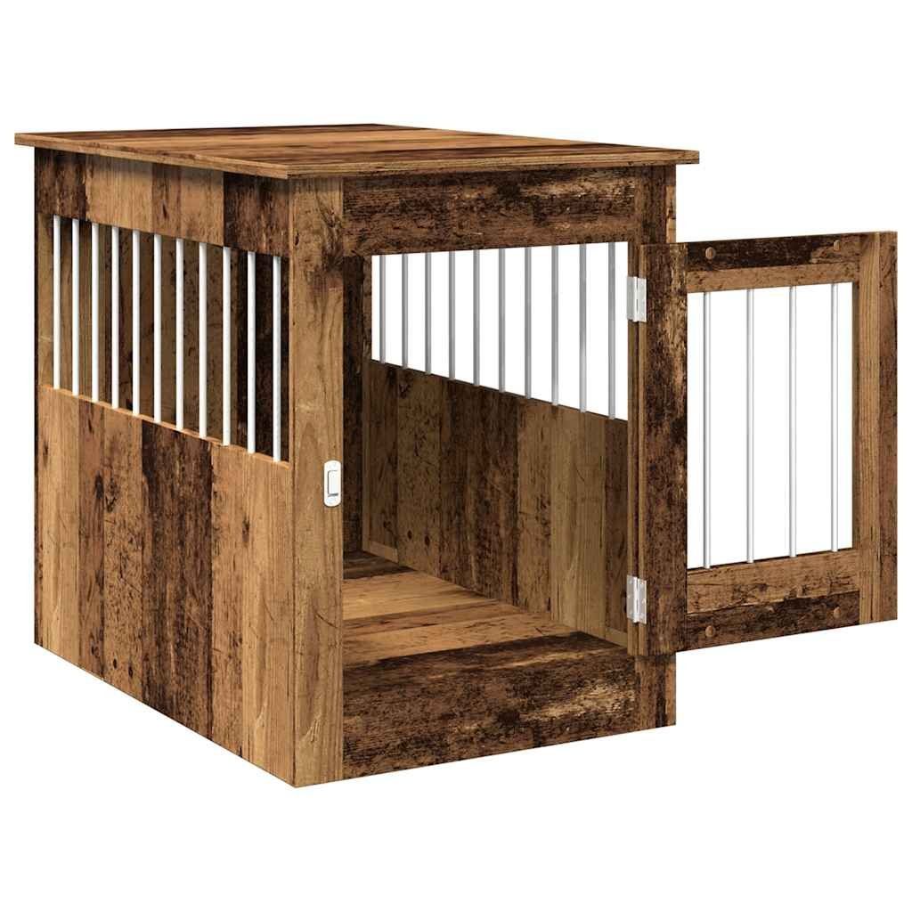 Käfige, Transport & Sicherheit: Hundebox im Möbelstil 55x80x68cm – Gebraucht aus Holziken von butterfly48 1