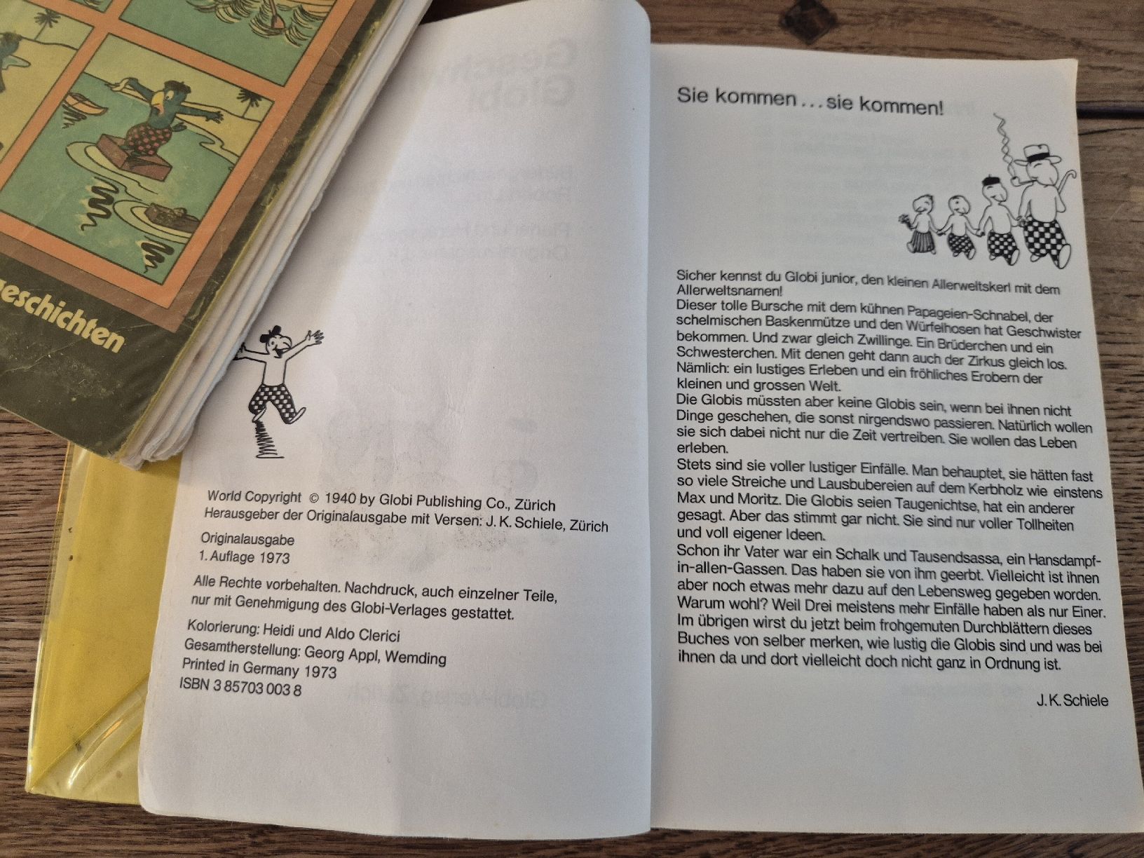 Comics: Globi Taschenbücher 1973 und 1974 – Gebraucht aus Oberdiessbach von Finland1977 7