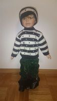 Nostalgische Puppe mit Winterkleidung zu verkaufen!