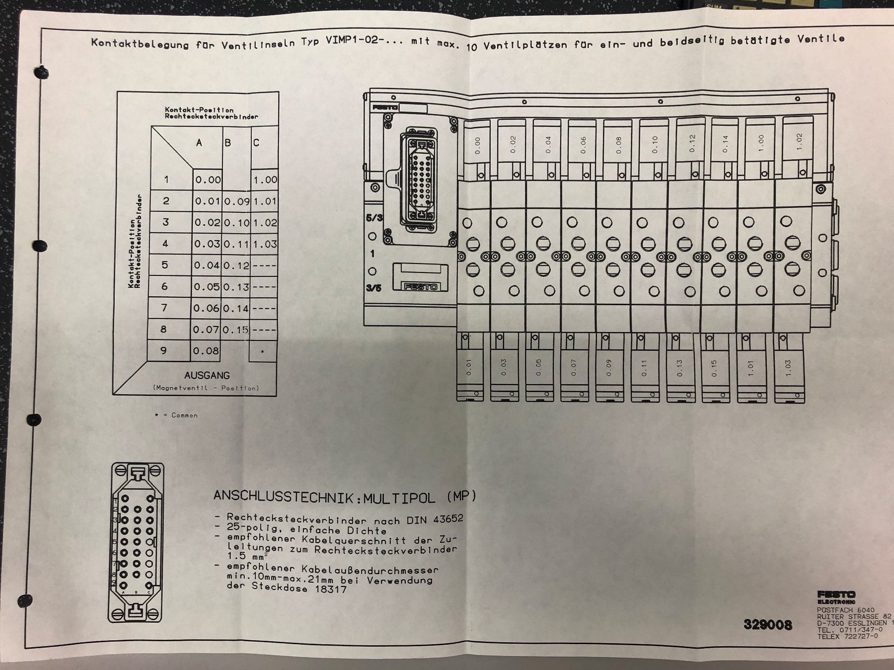 Festo Altro per industria metallurgica: Ventilinsel 1/2'' Festo – Usato da Fehraltorf venduto da pean86 5
