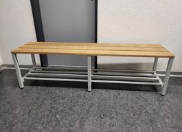 Garderobenbank mit Schuhablage  150 cm