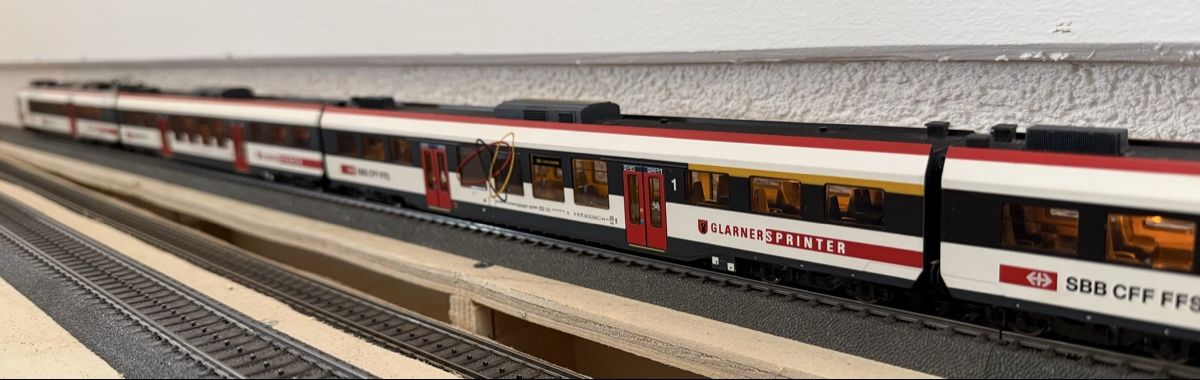 Liliput Modelleisenbahnen: Glarner Sprinter Liliput AC 1/87 – Gebraucht aus Morrens VD von YannD02 3