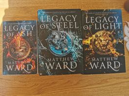 Legacy Trilogy - Book 1-3 (#3 SIGNED) - Matthew Ward