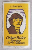 MA348) 1913.2, Vignette Oskar Binder ungbraucht Kt. 20.-