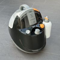 Unitekno 909 PRO Dampfsauger Dampfreiniger Profi mit Koffer