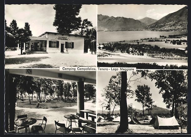 Cartes postales: Tenero /Lago Maggiore, Camping Campofeli – D'occasion à Berlin par bartko-reher