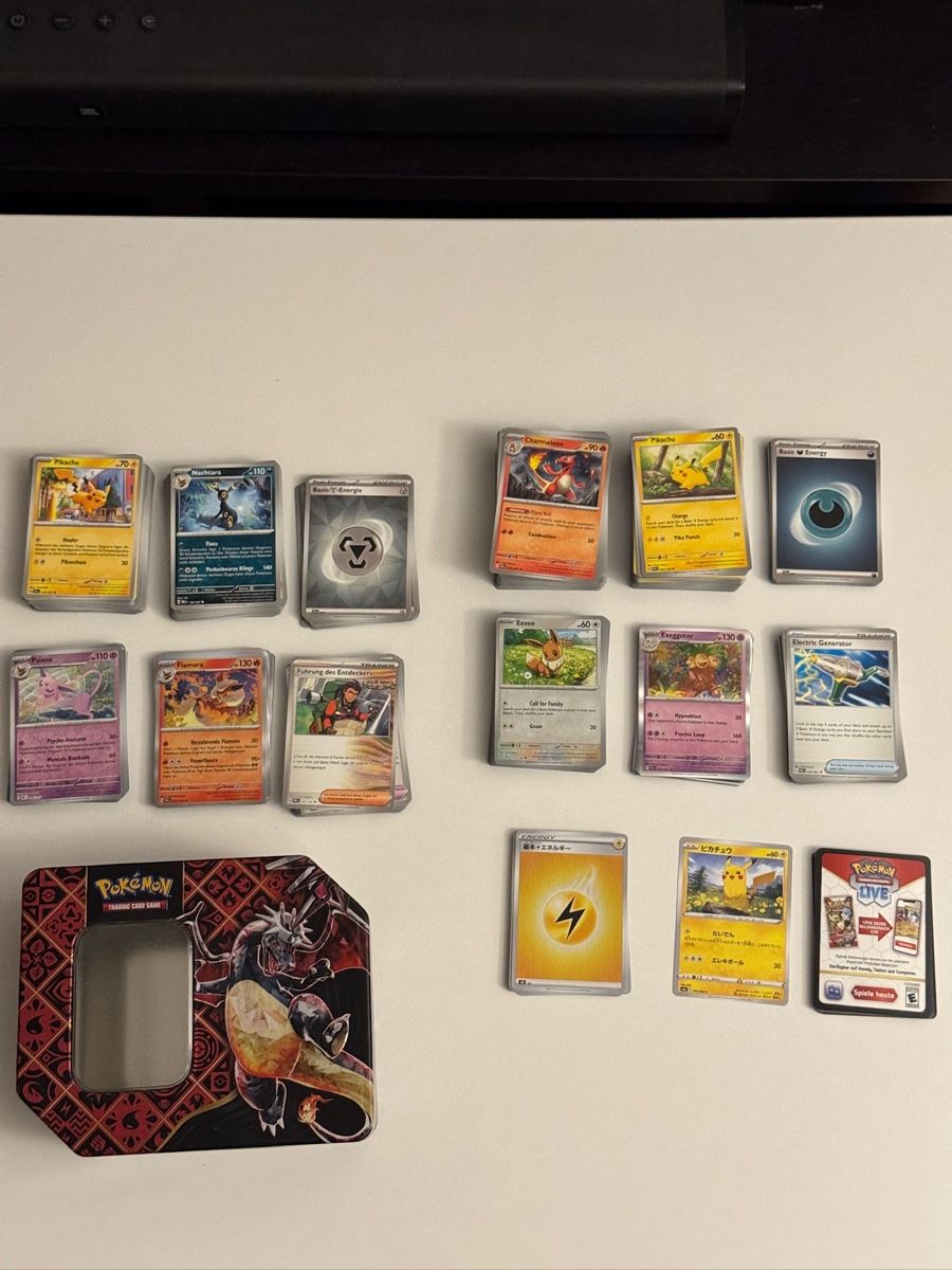 Pokémon Carte collezionabili: 533 Pokémon Karten – Usato da Biel/Bienne venduto da SeeLoewe55