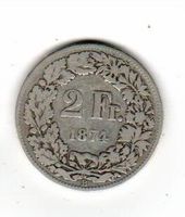 2 Franken 1874