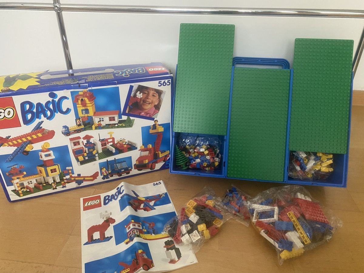 Lego Giocattoli: Lego Basic 565, Vintage Baukasten mit Bauanleitung – Nuovo (secondo la descrizione) da Zürich venduto da kobe_one