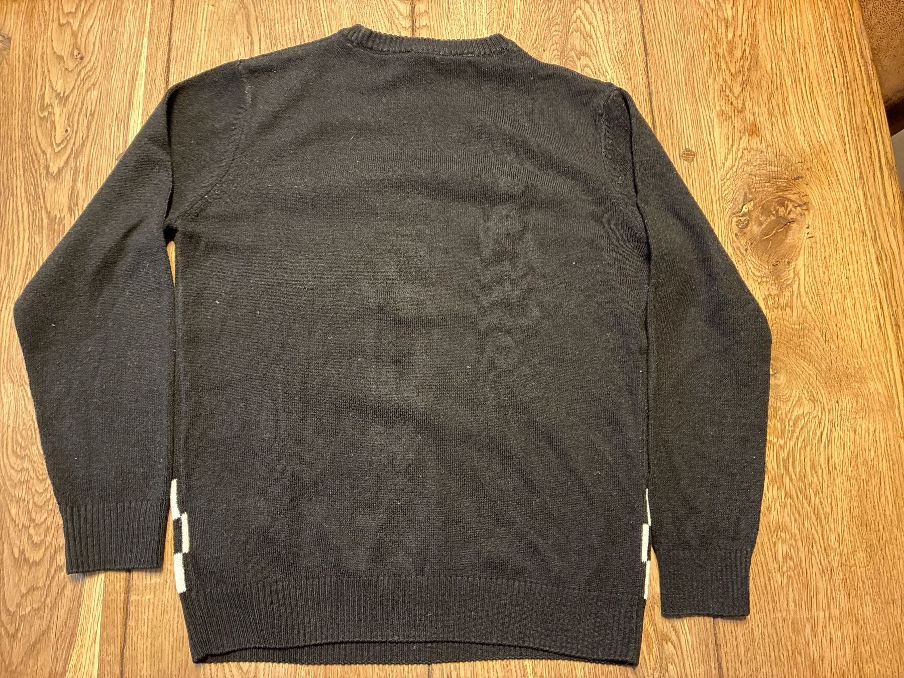 Pullover & Sweatshirts: Pulloever schwarz Grösse 134/140 Weihnachtsmotiv gestrickt – Gebraucht aus Guntershausen von Gloominati 2