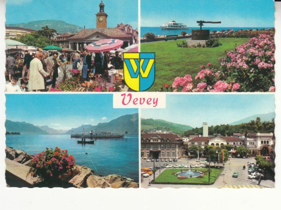 Cartoline postali: Vevey 1974 – Usato da Bürglen TG venduto da StampGraf