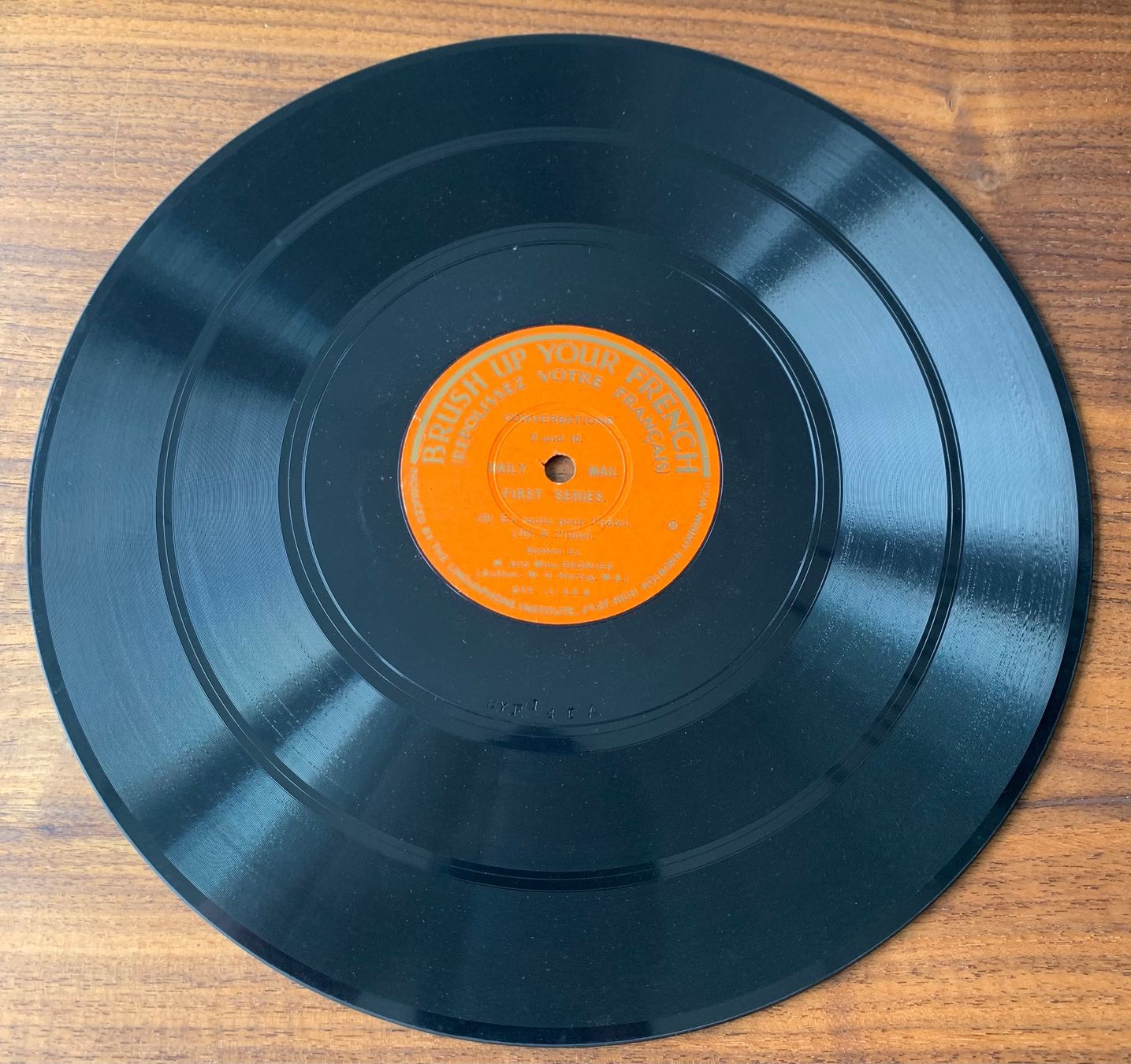 Dischi in vinile: Linguaphone Schellackplatten Sprachkurs Französisch – Usato da Opfikon venduto da BananaGio01 2