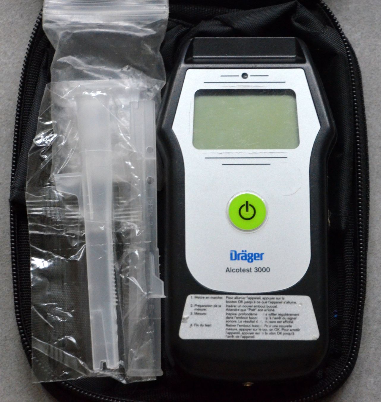 Dräger Misurare: Dräger Alcotest 3000 éthylomètre / éthylomètre – Usato da Collonges venduto da arashee