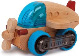 Holzspielzeug Flugzeug Auto - Robust & Kreativ!  Top!