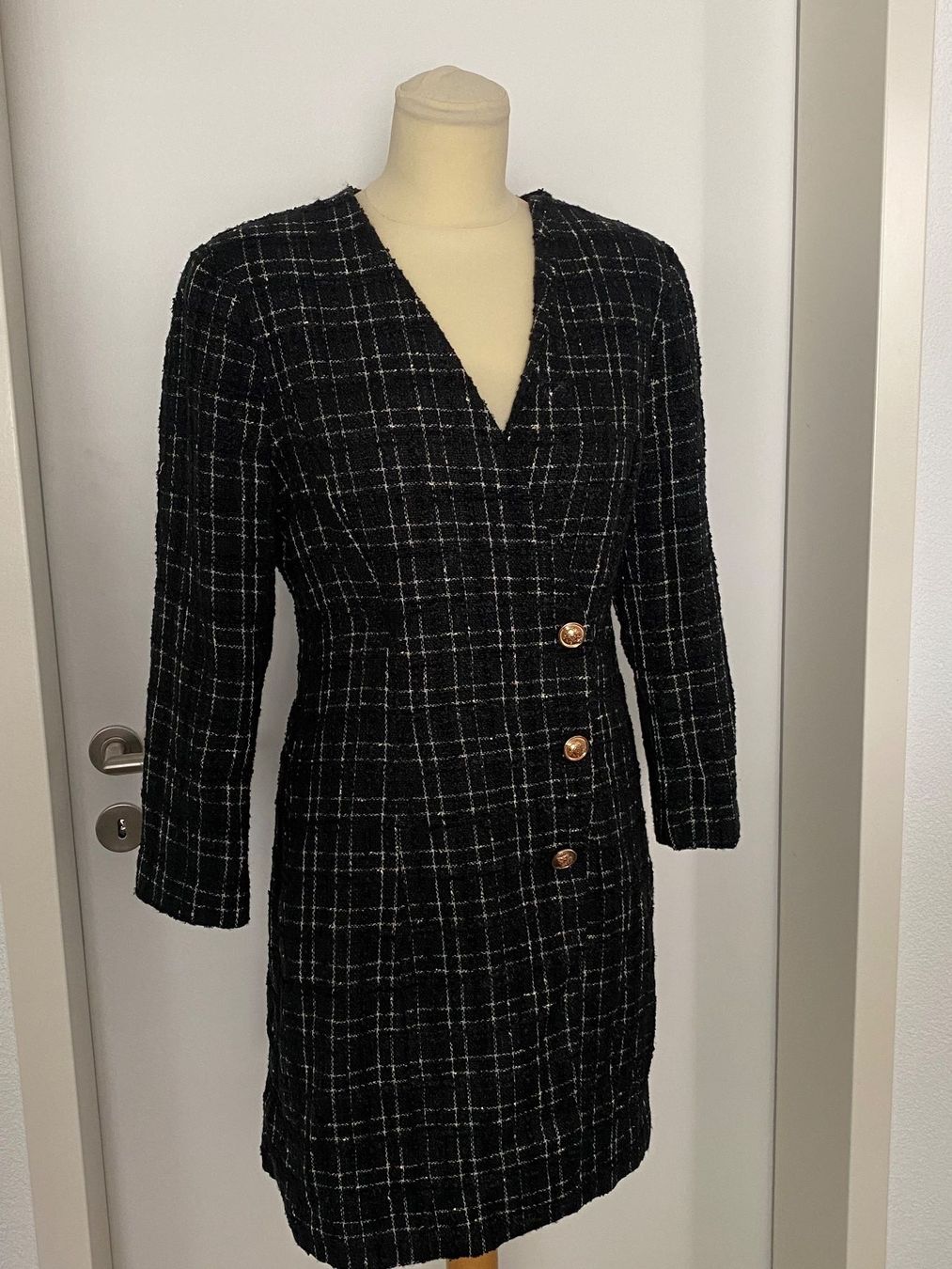 Mango Vestiti: Mango Bouclé Blazerkleid Gr. M ungetragen – Nuovo (secondo la descrizione) da Wolfwil venduto da Piccola87