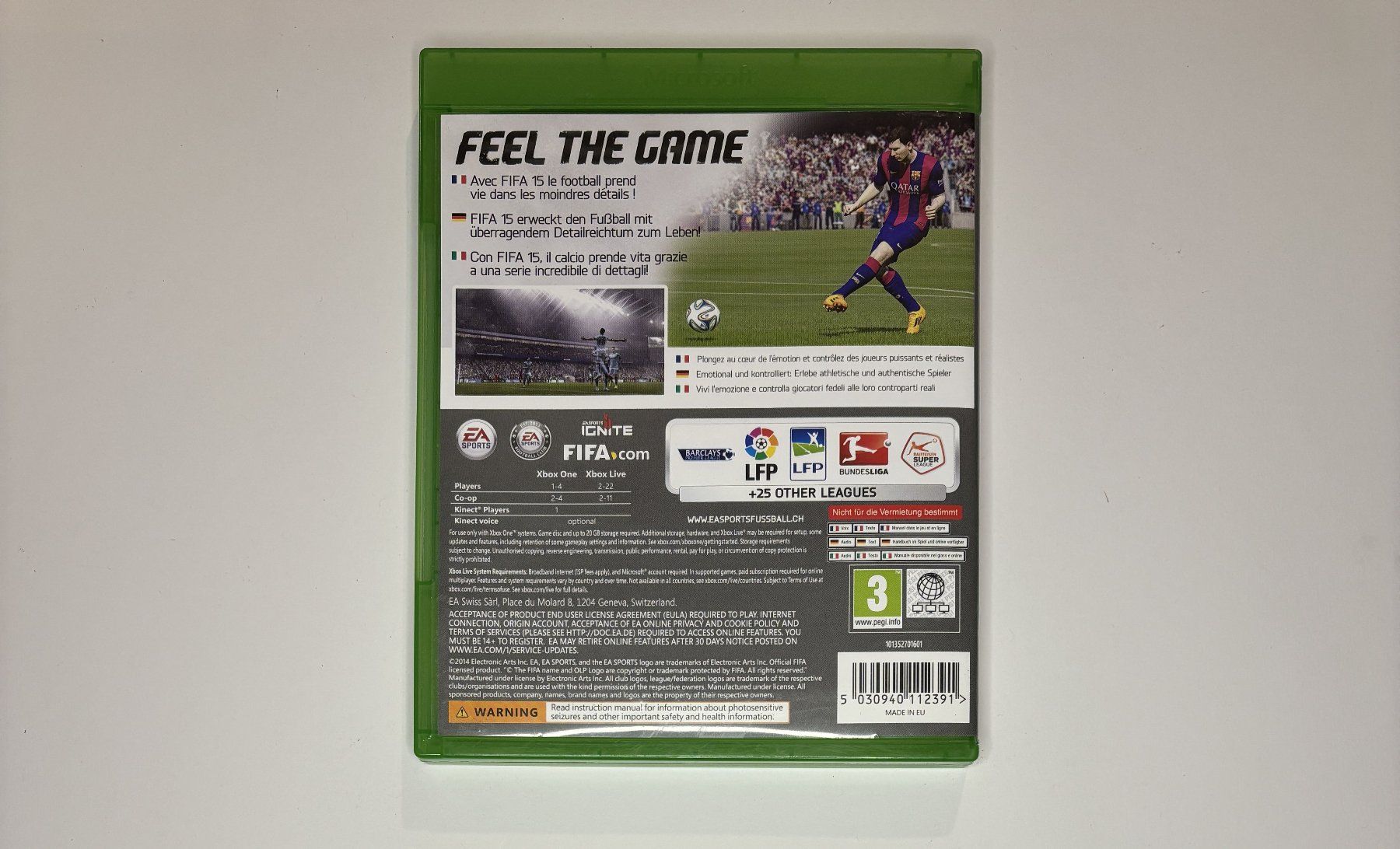Giochi: XBOX One - FIFA 15 – Usato da Allschwil venduto da Bullach 2