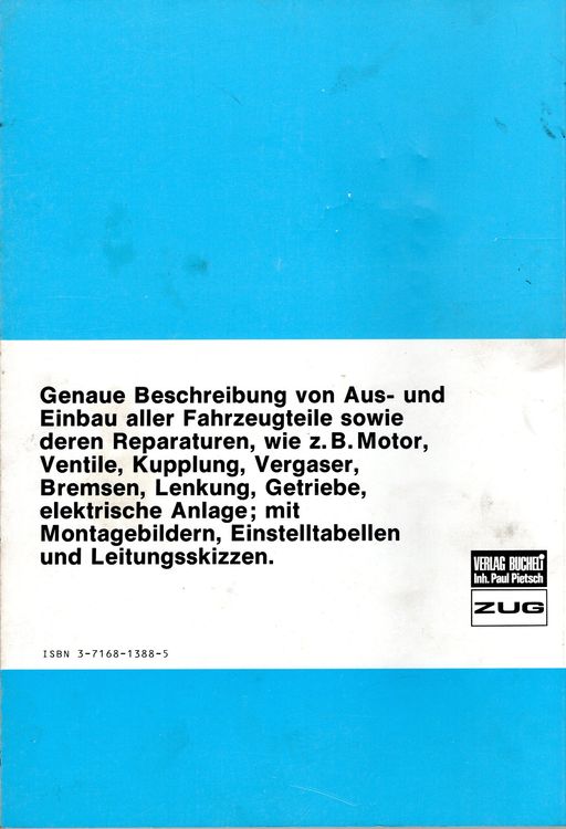 Libri: Reparatur Anleitung Mini 850 / 1000 – Usato da Rottenschwil venduto da Willys_jeep 1