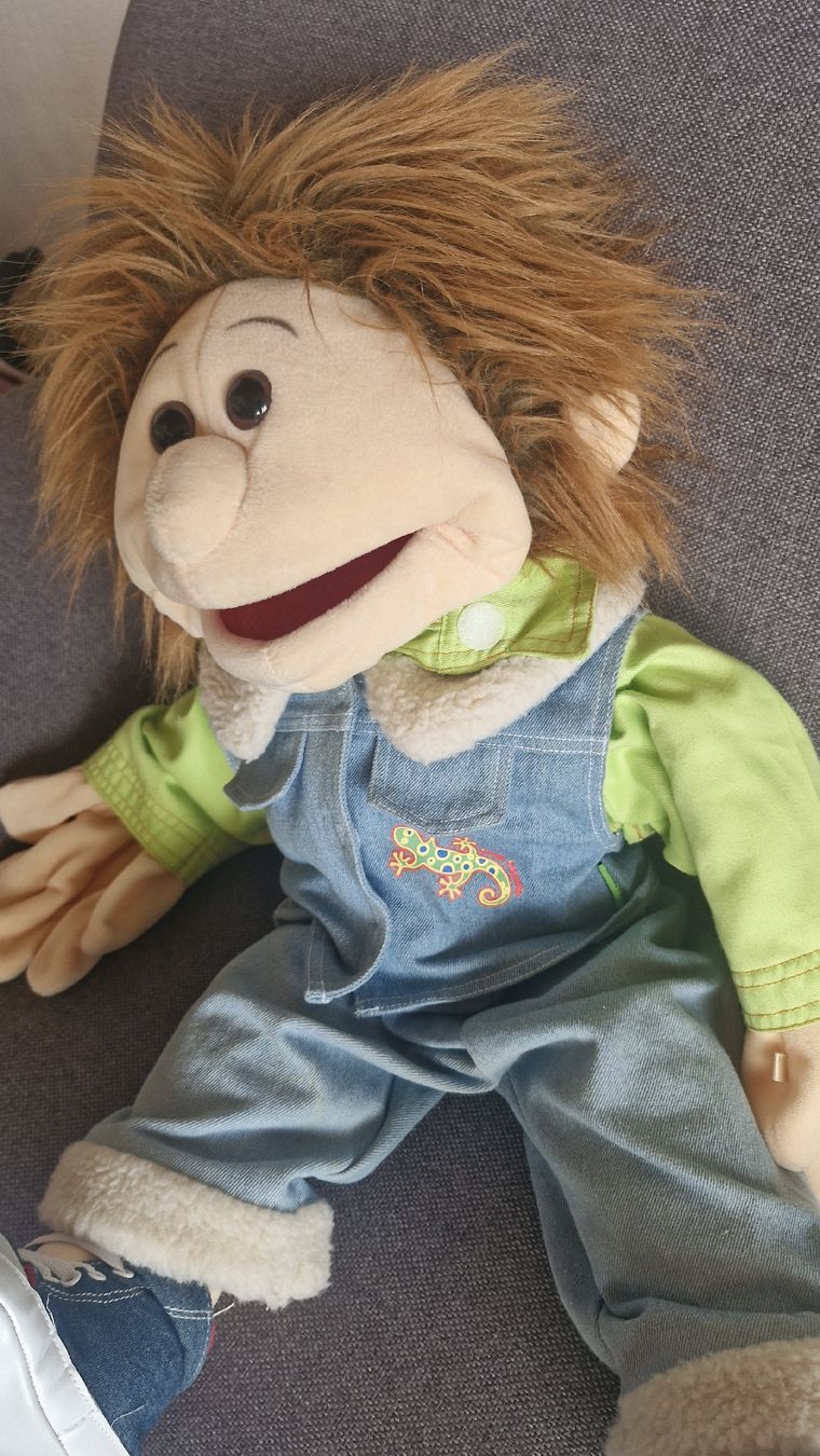 Bambole: Handpuppe von Living Puppet - Junge Gerrit 65cm – Usato da Forch venduto da nadinepalermo 2