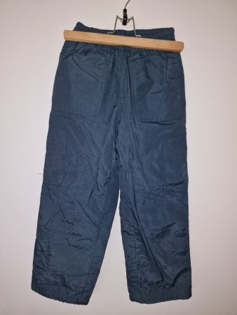 Gusti Kinder Regenwanderhose für Winter (116-122cm 6J) Blau