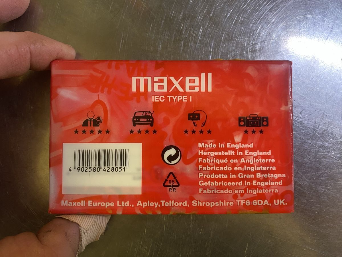 Musicassette: MAXELL IEC ur 120 cassette kassette – Nuovo e nell'imballaggio originale da Wallisellen venduto da nick_1976blu 2